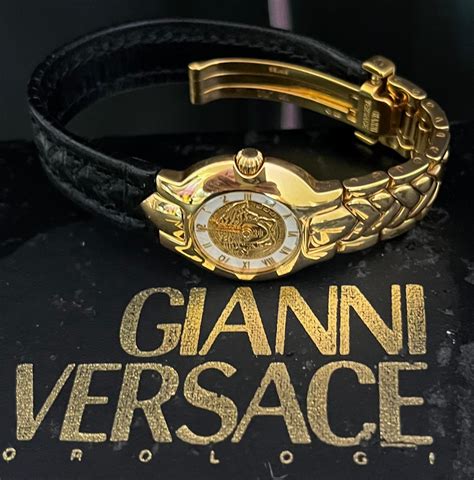 Versace Gianni limited edition 18k gold information help